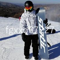 KT126:★人気　スノボー スキー ウエア 上下セット スノーボード ジャケット パンツ 防風 防水 防寒