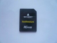 SHARP　マルチメディアカード　MMC　16MB