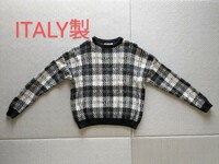 新品同様 BENETTON イタリア製 セーター カシミアブレンドニット ベネトン ヴィンテージセレクション