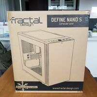 Fractal Design Define Nano S - Black - Window version ミニタワー型PCケース CS6034 FD-CA-DEF-NANO-S-BK-W 管理No.584
