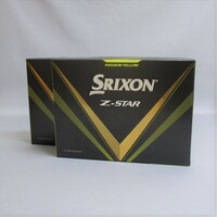 日本仕様 2023年 SRIXON Z-Star イエロー 2箱 24球 1ダース ボール スリクソン ダンロップ DUNLOP 3ピース ゴルフボール Zスター 