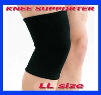▼膝用サポーター/LLサイズ/２Lサイズ！ひざ関節用・新品＆即決です・黒色　膝サポーター