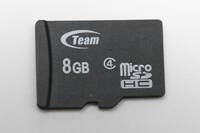 8GB microSDHC カード Team