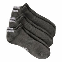 エアロポステール AEROPOSTALE メンズ Men's 靴下 ソックス 3足セット Neutral Solid Ankle Socks 3-Pack チャコールヘザーグレー