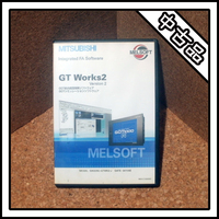 【中古品】MITSUBISHI GT Works2 Version 2 MODEL SW2D5C-GTWK2-J