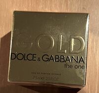 Dolce & Gabbana ドルチェ&ガバッナGOLD 　the one 