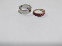 ドルチェ&ガッバーナ　ラブ　デザイン　ヴァレンチノ　指輪　リング　二点　セット　約１４号　約13号