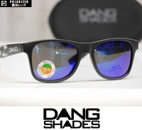 【新品】DANG SHADES LOCO サングラス 偏光レンズ Matte Black with FISHING / Green Mirror Polarized 正規品 vidg00413