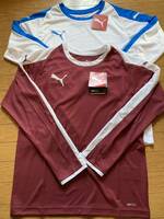 新品 正規品 プーマ サッカー/フットサル LIGAゲームシャツ 長袖 2枚セット 150cm 703668 ②