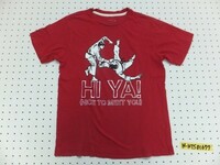 〈送料無料〉OLD NAVY オールドネイビー キッズ 柔道イラストプリント 半袖Tシャツ M(8) 赤