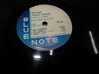 SP 78☆人気のBLUE NOTE☆45-A:SHAKE THAT THING☆45-B: APEX BLUES☆ART HODES' FIVE☆767 Lexingt.Ave.NYC☆☆12インチサイズ☆管理154