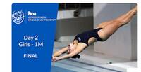 FINA (国際水泳連盟）公式試合２０２1年 「世界ジュニア選手権大会　女子１ｍ飛板飛込み（決勝戦）」公式映像BD完全収録 