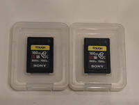 SONY CFexpress Type A メモリーカード 160GB CEA-G160T 2枚セット　　