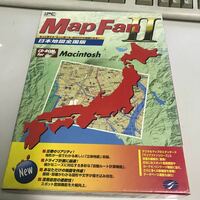 MapFan Ⅱ CD-ROM for Macintosh 日本地図全国版 1996