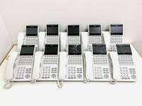NEC 24ボタンカラーIP多機能電話機 ITK-24CG-1D(WH) 10台セット　W2182004　