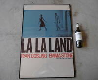 東京都内引き取り限定ラ・ラ・ランドLa La Landの大きなポスター92cm×62cm額縁付き アカデミー賞インテリア映画ミュージカル洋画