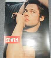 ◆ポスター◆ブラッド・ピット／Brad Pitt／EDWIN／エドウイン
