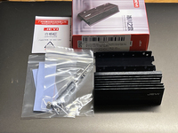 JEYI製　M.2 2280 SSD スペクタクル付きパッシブクーラー M.2 SSD ヒートシンク　日本未発売品　（新品・送料無料）