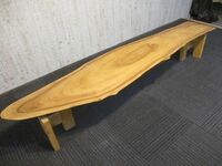 G053　楠　クス　一枚板　テーブル　カウンター　棚　椅子　ベンチ　板　天板　ダイニング　座卓　ローテーブル　一枚板テーブル