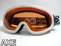 X4A034■本物■ アックス AXE ホワイト スポーツ ゴーグル スノーゴーグル スキー スノボ スノーボード