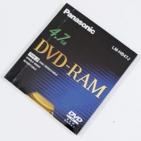 未開封 送料185円 即決 Panasonic DVD-RAM「LM-HB47J」1枚 4.7GB 片面 TYPE 2 カートリッジタイプ
