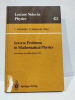 【除籍本】Inverse Problems in Mathematical Physics　数理物理学における逆問題　洋書/英語/論文集【ac07b】