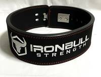 アイアンブルストレングス Iron Bull Strengthトレーニングベルト 筋トレ パワー リフティング ベルト レバーアクションベルト 