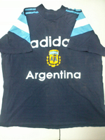 Argentina(AFA) training shirt vintage アルゼンチン代表　プラクティスユニフォーム　90年代 ヴィンテージ ブロークコア 