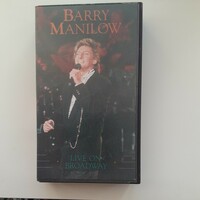 バリーマニロウ　LIVE ON BROADWAY VHS