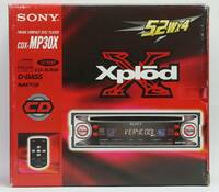 SONY Xplod CDX-MP30X MP3対応CDチューナー 2002年 中古