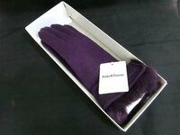 ピンキー&ダイアン PINKY&DIANNE 手袋 21－22cm 紫色 タグ付 レディース 未使用品 ■