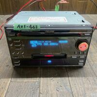 AV1-463 激安 カーステレオ ECLIPSE E3305CMT BK 122001-75500141 UD401108 CD FM/AM プレーヤー 本体のみ 簡易動作確認済み 中古現状品
