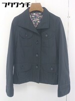 ◇ COMME CA DU MODE コムサデモード 長袖 ジャケット コート サイズ9 ブラック レディース