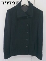 ◇ ELLE エル 長袖 ジャケット コート サイズ40 ブラック レディース