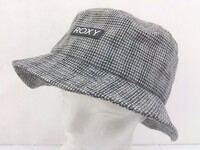 ◇ Roxy ロキシー バケット ハット 帽子 ブラック系 レディース