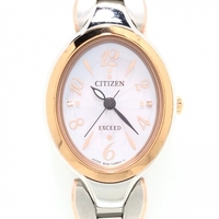 CITIZEN(シチズン) 腕時計 EXCEED(エクシード) EX2044-54W/B036-T018823 レディース ラメ/エコドライブ ホワイトシェル