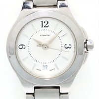 COACH(コーチ) 腕時計 - 0155 レディース シルバー