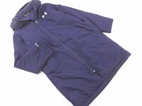 アンダーアーマー ベンチ コート sizeYLG（145-155cm）/紺 ◆■ ☆ eab6 子供服