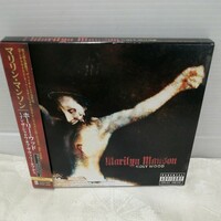 g_t T023 CD “ユニバーサルミュージック　CD 「マリリンマンソン　ホーリーウッド」帯あり　ケース付き“
