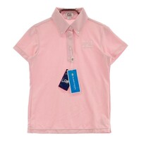 【新品】CUTTER&BUCK カッターアンドバック 半袖ポロシャツ ピンク系 L [240101128059] ゴルフウェア レディース