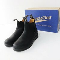 ブランドストーン Blundstone ELASTIC SIDED BOOT LINED サイドゴアブーツ 6(25cm)/ブラック【2400013724333】