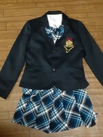 サイズ165 女子 ブレザー チェックスカート　MICHIKO LONDON 卒服　卒業式　セットアップ　スーツ　制服風