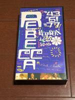レベッカ REBECCA #43#61#77 POISON TOUR 87～88 VHS ビデオ