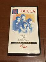 REBECCA レベッカ BEST OF DREAMS THE VIDEO One VHS ビデオ 訳あり
