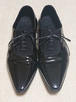 Christian Dior クリスチャンディオール ディオール 靴 ビジネスシューズ カジュアルシューズ メンズ 41　25,5cm 黒　ブラック　中古品