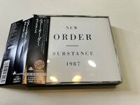 New Order/SUBSTANCE 1987 国内盤 ニュー・オーダー