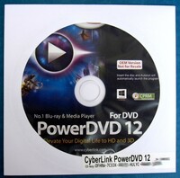 ★ 正規CyberLink PowerDVD12 OEM版 Windows10可★DVD付