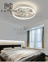 極美品★LEDシーリングファンライト リビング照明 寝室照明 天井照明 無段階調光調色 リモコン付 花型扇風機