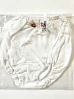 テケテケ レトロ 女の子 女子 サイズ5〜6歳用 下着 肌着 ショーツ パンツ ホワイト 綿100% ビンテージ 