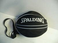 ■SPALDING スポルディング バスケットボールケース ボールバッグ フリーサイズ ブラック■